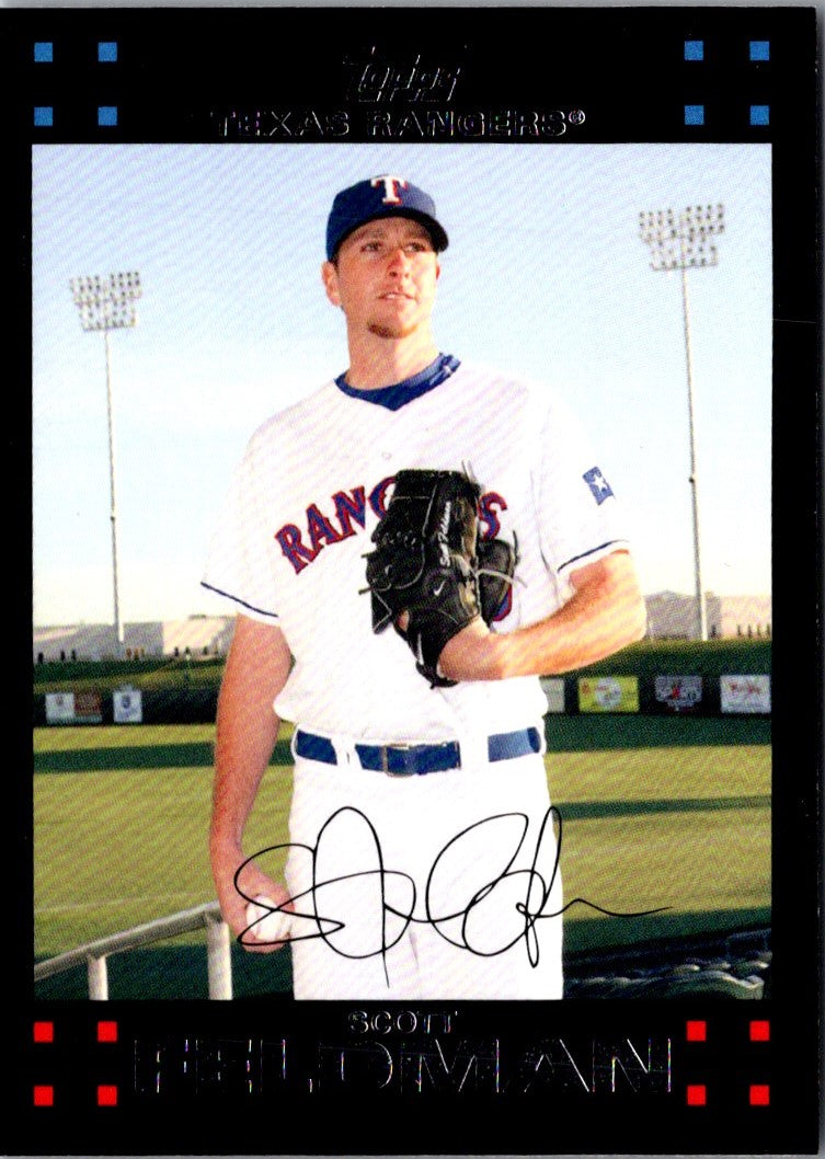 2007 Topps Updates & Highlights Scott Feldman