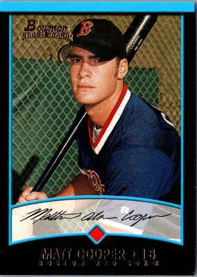 2001 Bowman Draft Picks & Prospects Matt Cooper #BDP12 Rookie