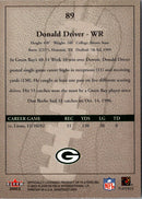 2003 Fleer Snapshot Donald Driver
