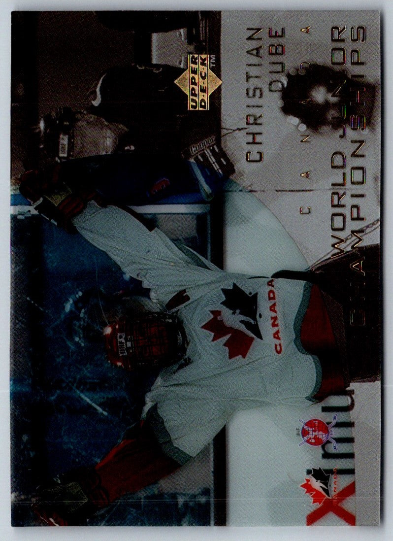 1996 Upper Deck Ice Christian Dube