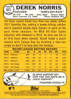 2017 Topps Heritage Derek Norris #631