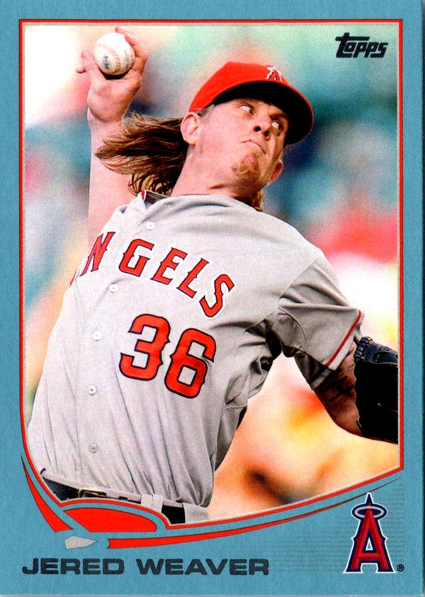 2013 Topps Jered Weaver #36