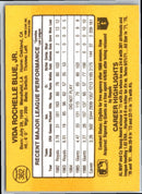 2004 Donruss Recollection Autographs Vida Blue