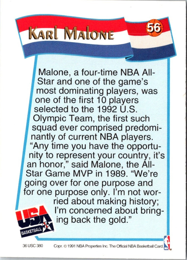 1991 Hoops McDonald's Karl Malone