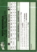 1987 Classic Game Pete Incaviglia