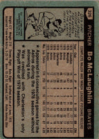 1980 Topps Bo McLaughlin #326