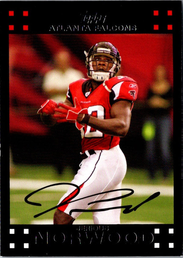 2007 Topps Jerious Norwood #50