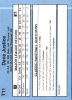 1991 Classic I Dave Justice #T11