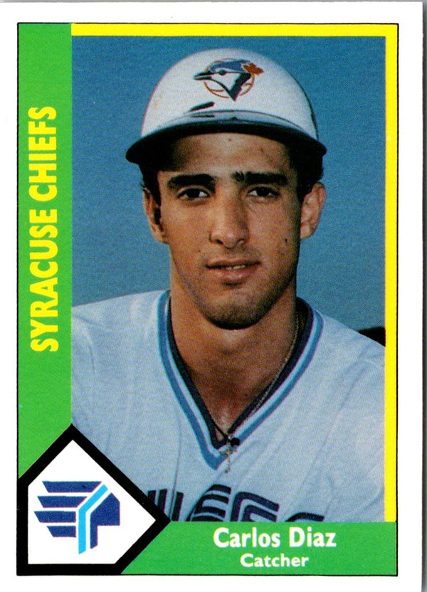 1990 CMC Syracuse Chiefs Carlos Diaz #10