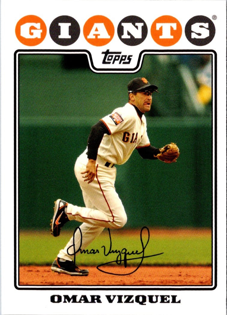 2008 Topps Omar Vizquel