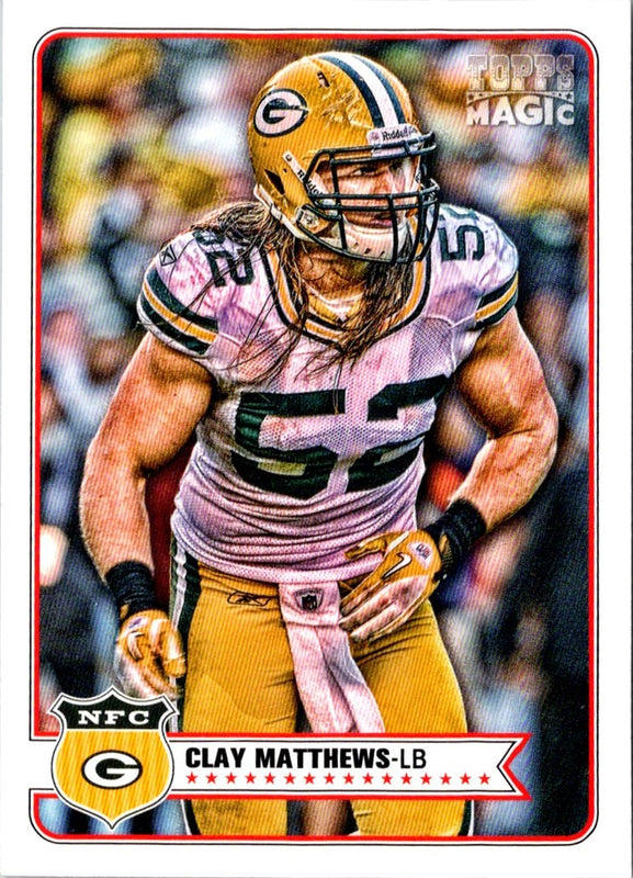 2012 Topps Magic Clay Matthews #9