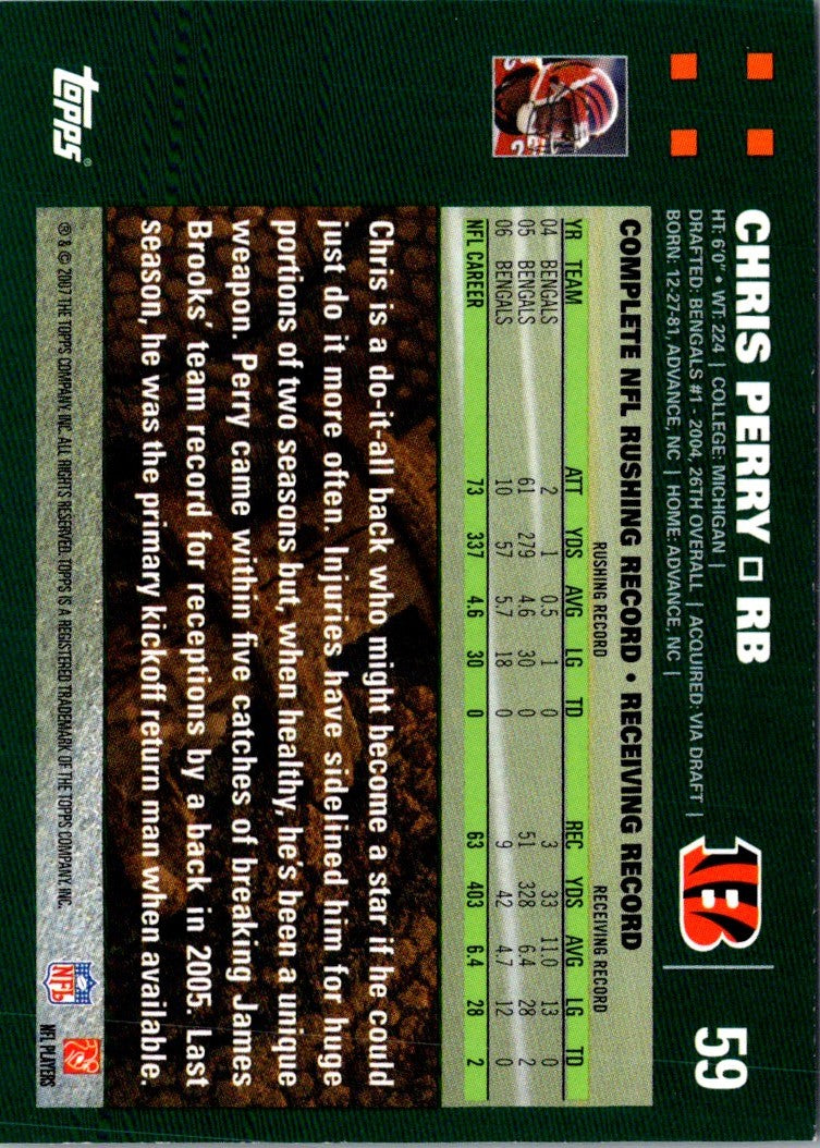 2005 Topps Chrome Chris Perry