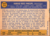 1970 Topps Lefty Phillips #376 EX-MT+