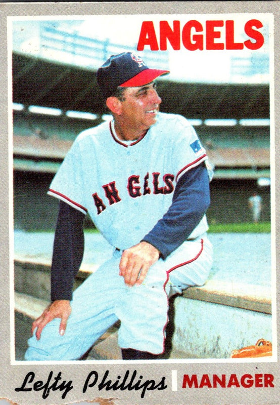 1970 Topps Lefty Phillips #376 EX-MT+