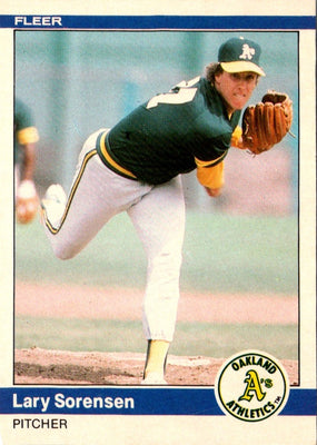 1984 Fleer Update Lary Sorensen #U-109