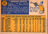 1970 Topps Jackie Hernandez #686 EX-MT+