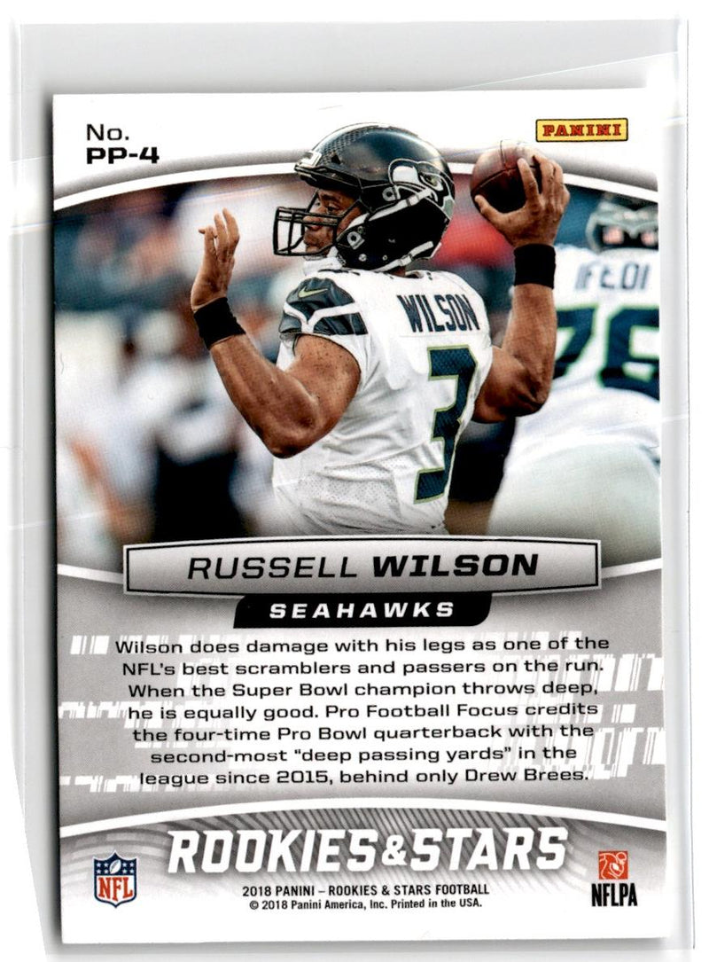 2018 Panini Rookies & Stars Precision Passers Russell Wilson