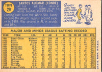 1970 Topps Sandy Alomar #29 EX-MT+