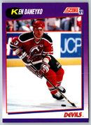 1991 Score Canadian Bilingual Ken Daneyko
