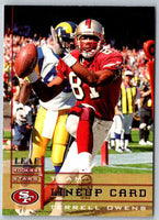 1998 Leaf Rookies And Stars Terrell Owens #281