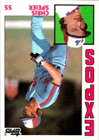 1984 Topps Chris Speier #678