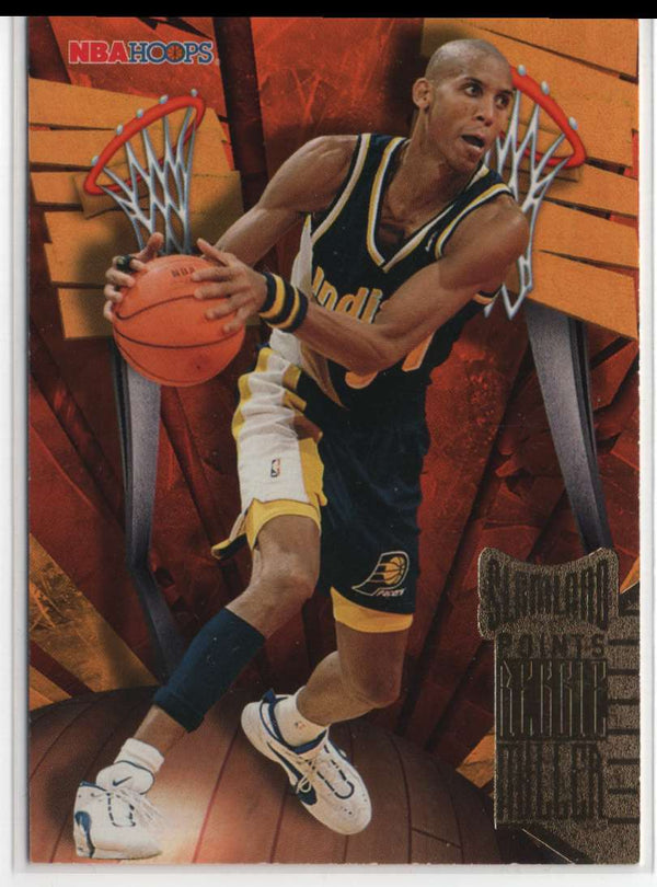 1995 Hoops Slamland Reggie Miller #SL20 Hot