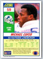 1990 Score Bart Oates #59