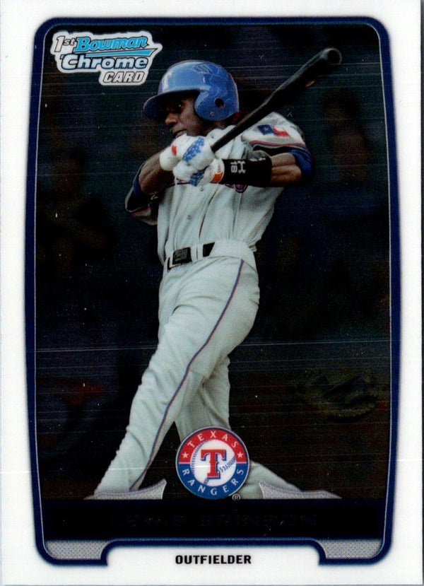 2012 Bowman Draft Picks & Prospects Chrome Lewis Brinson #BDPP31