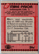 1990 Topps Mike Prior