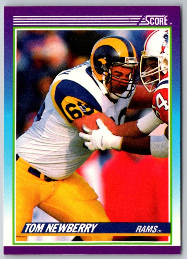 1990 Score Tom Newberry #192