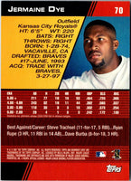 2001 Bowman's Best Jermaine Dye #70