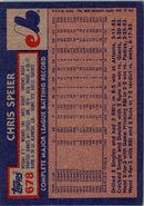 1984 Topps Chris Speier