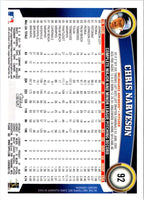 2011 Topps Chris Narveson #92