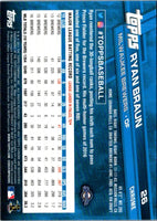 2017 Topps Chrome Ryan Braun #26
