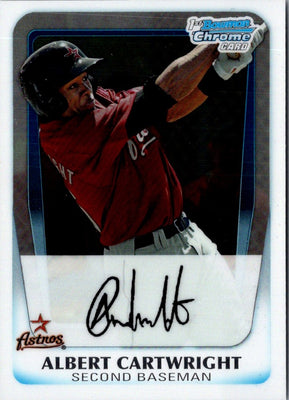 2011 Bowman Chrome Prospects Albert Cartwright #BCP32