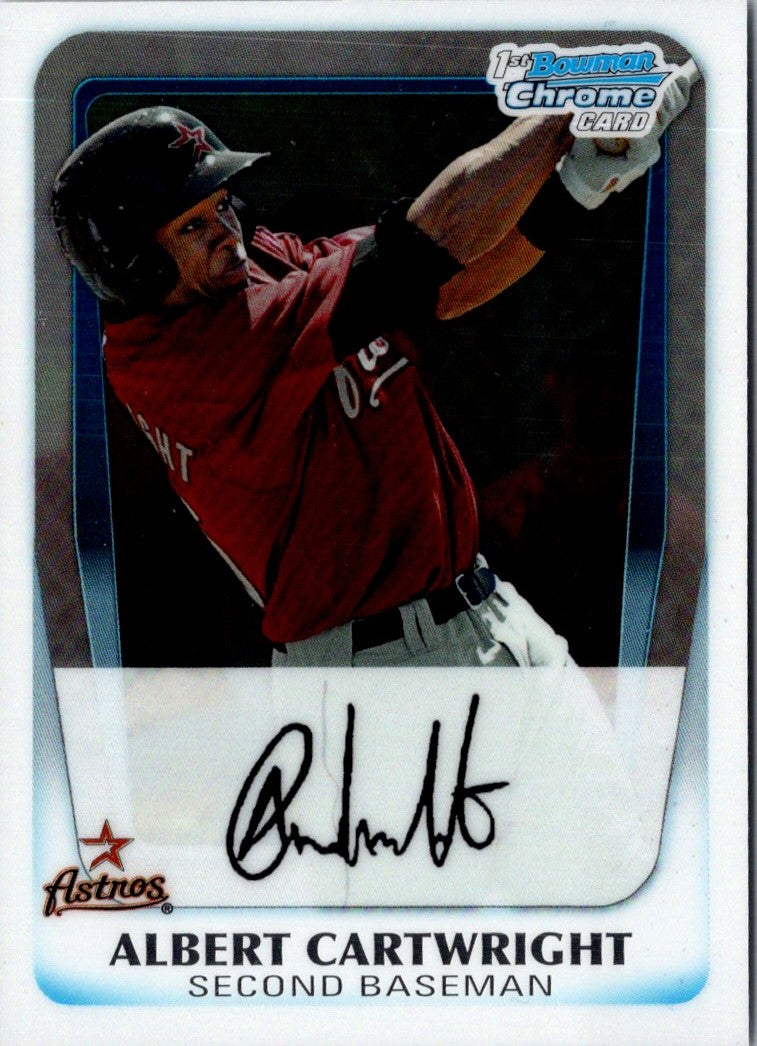 2011 Bowman Chrome Prospects Albert Cartwright