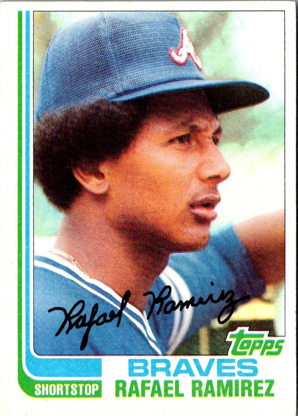 1982 Topps Rafael Ramirez #536