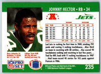 1990 Pro Set Johnny Hector #235
