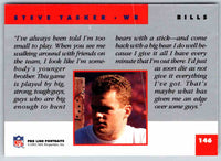 1991 ProLine Steve Tasker #146