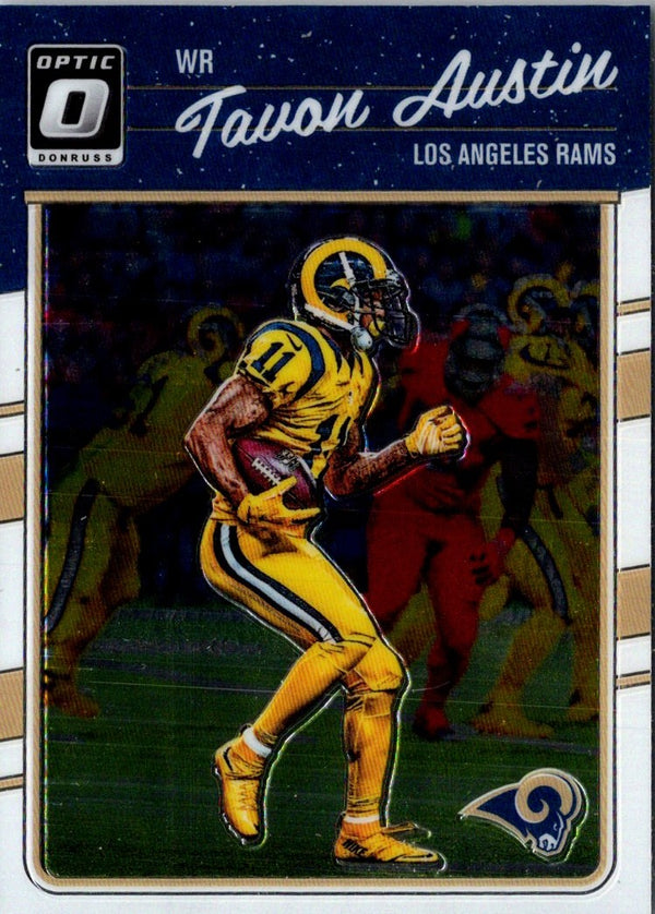 2016 Donruss Optic Tavon Austin #54