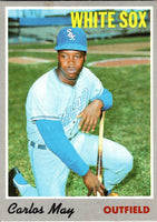1970 Topps Carlos May #18 EX-MT+