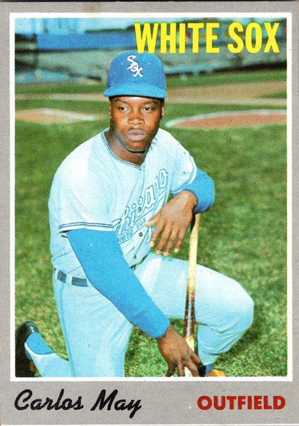 1970 Topps Carlos May #18 EX-MT+