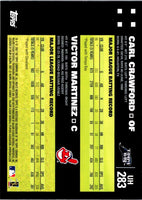 2007 Topps Updates & Highlights Carl Crawford/Victor Martinez #UH283