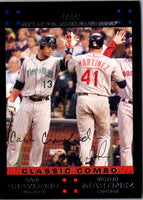 2007 Topps Updates & Highlights Carl Crawford/Victor Martinez #UH283