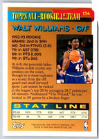 1993 Topps Walt Williams #154