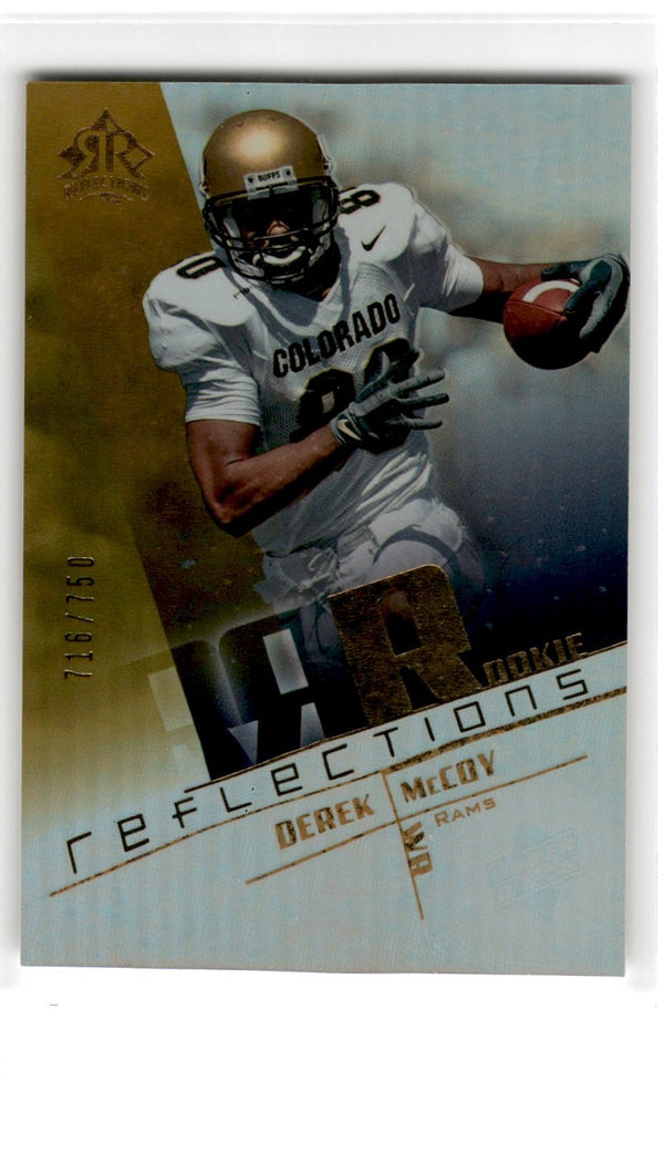 2004 Upper Deck Reflections Derek McCoy #168 Rookie 716/750