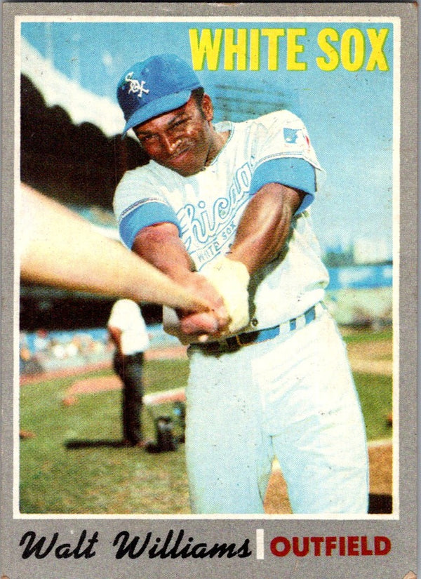 1970 Topps Walt Williams #395 EX-MT+