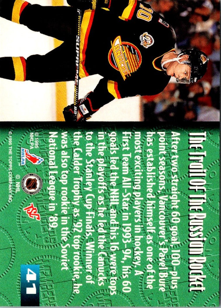 1995 Stadium Club Members Only 50 Pavel Bure