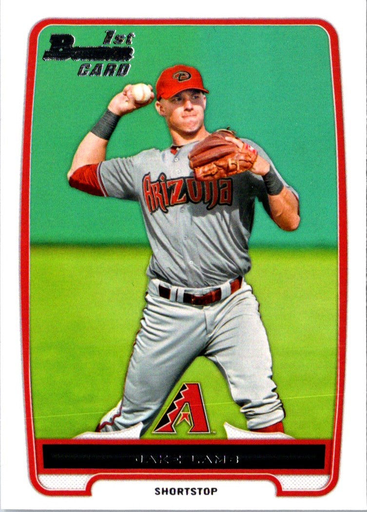 2012 Bowman Draft Picks & Prospects Jake Lamb