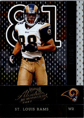 2002 Playoff Absolute Memorabilia Torry Holt #137
